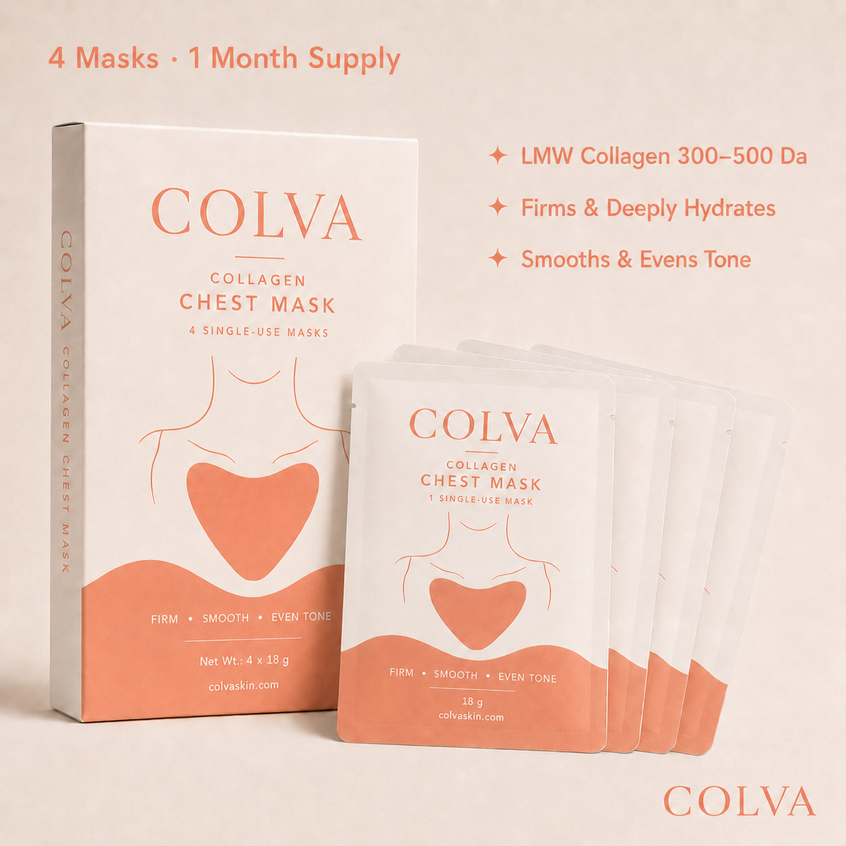 Collagen Chest Mask