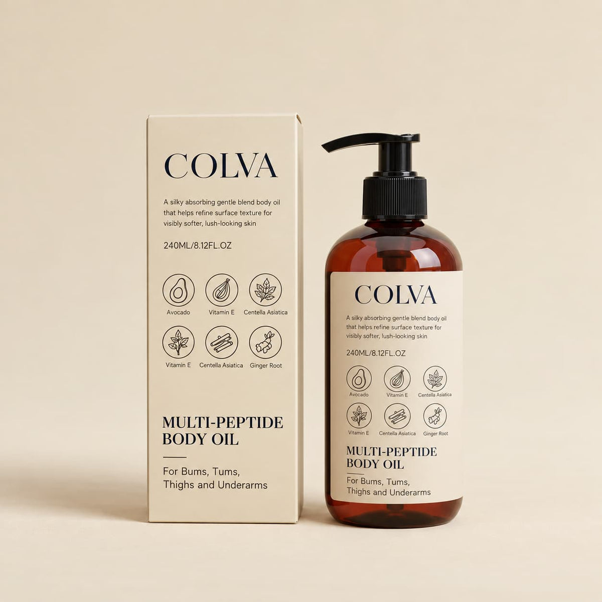Multi-Peptide Body Oil