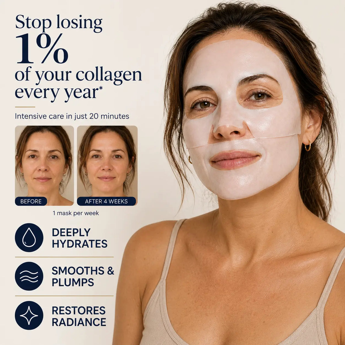 Collagen Beauty Face Mask