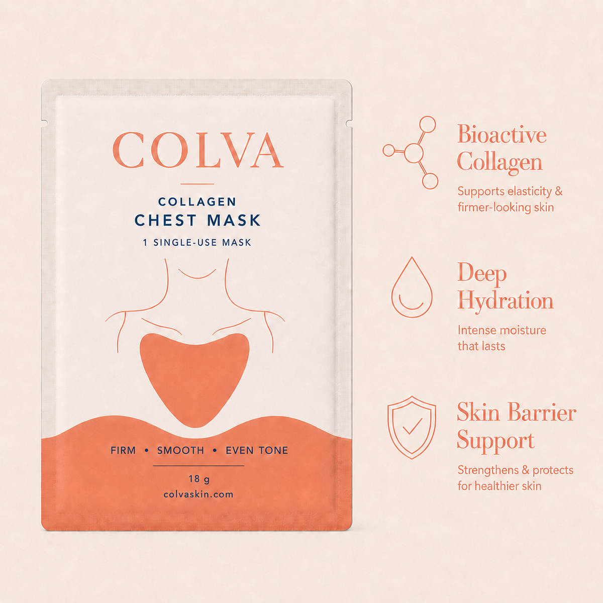 Collagen Chest Mask