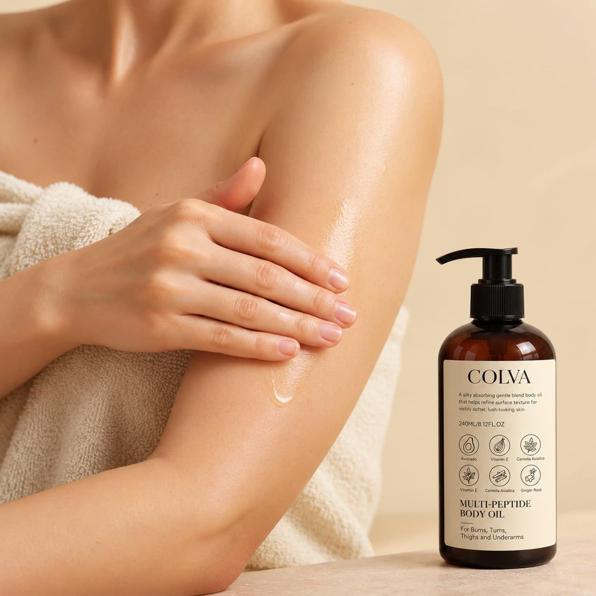 Multi-Peptide Body Oil