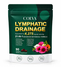 COLVA Lymphatic Drainage pouch front