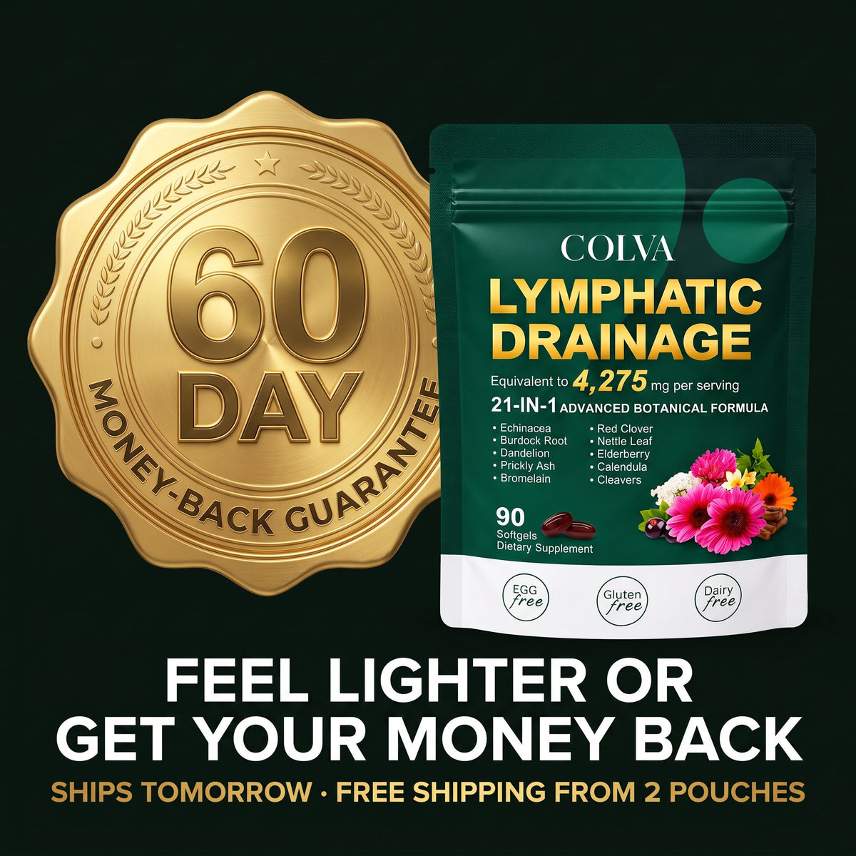 60-day money-back guarantee