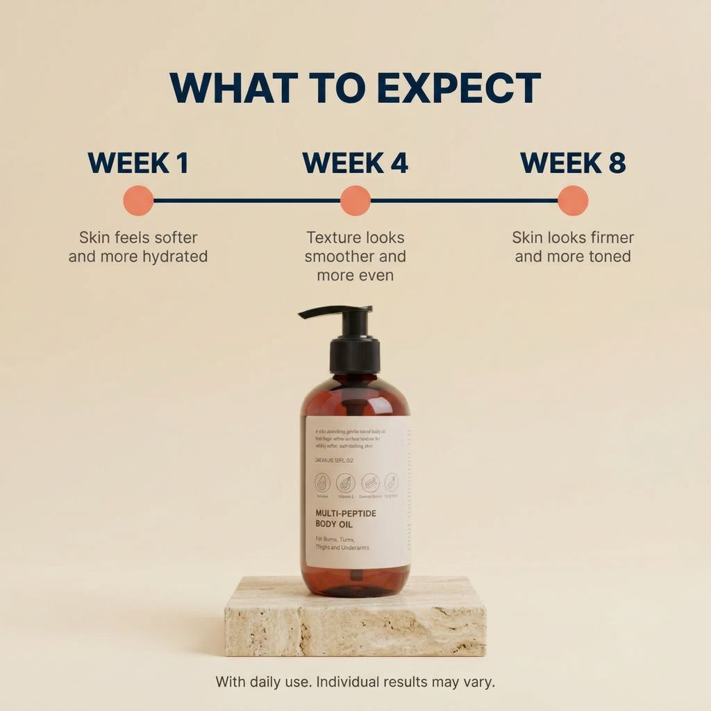 What to expect: week 1, week 4, week 8